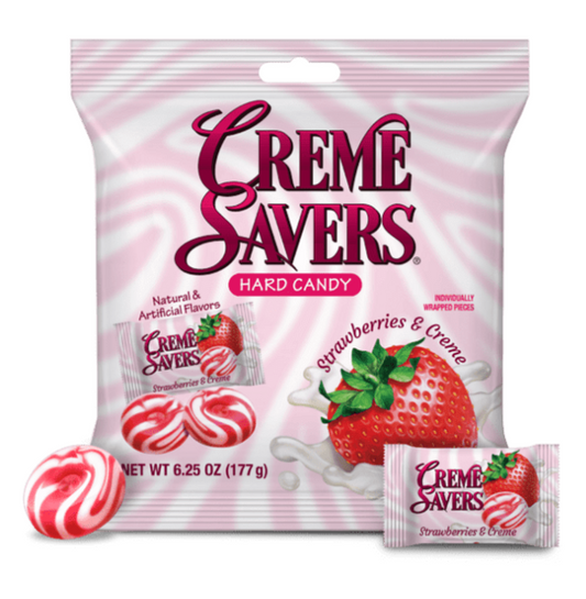 Creme Savers Strawberry 6.25oz