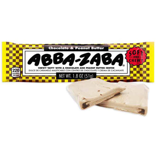 Chocolate peanut butter abba zaba